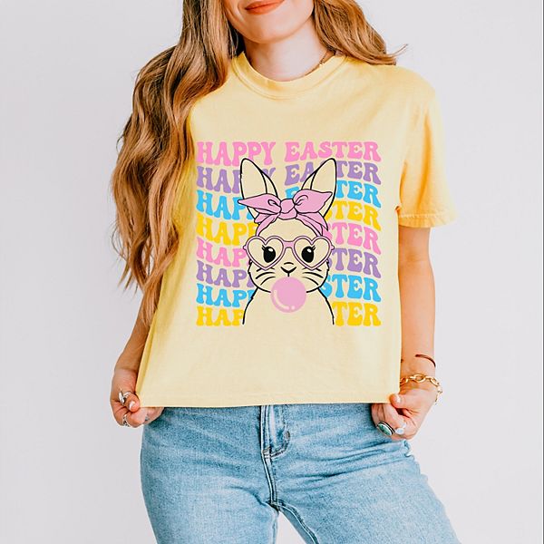 

Кроп-топ Groovy easter bunny boxy Simply Sage Market, Butter