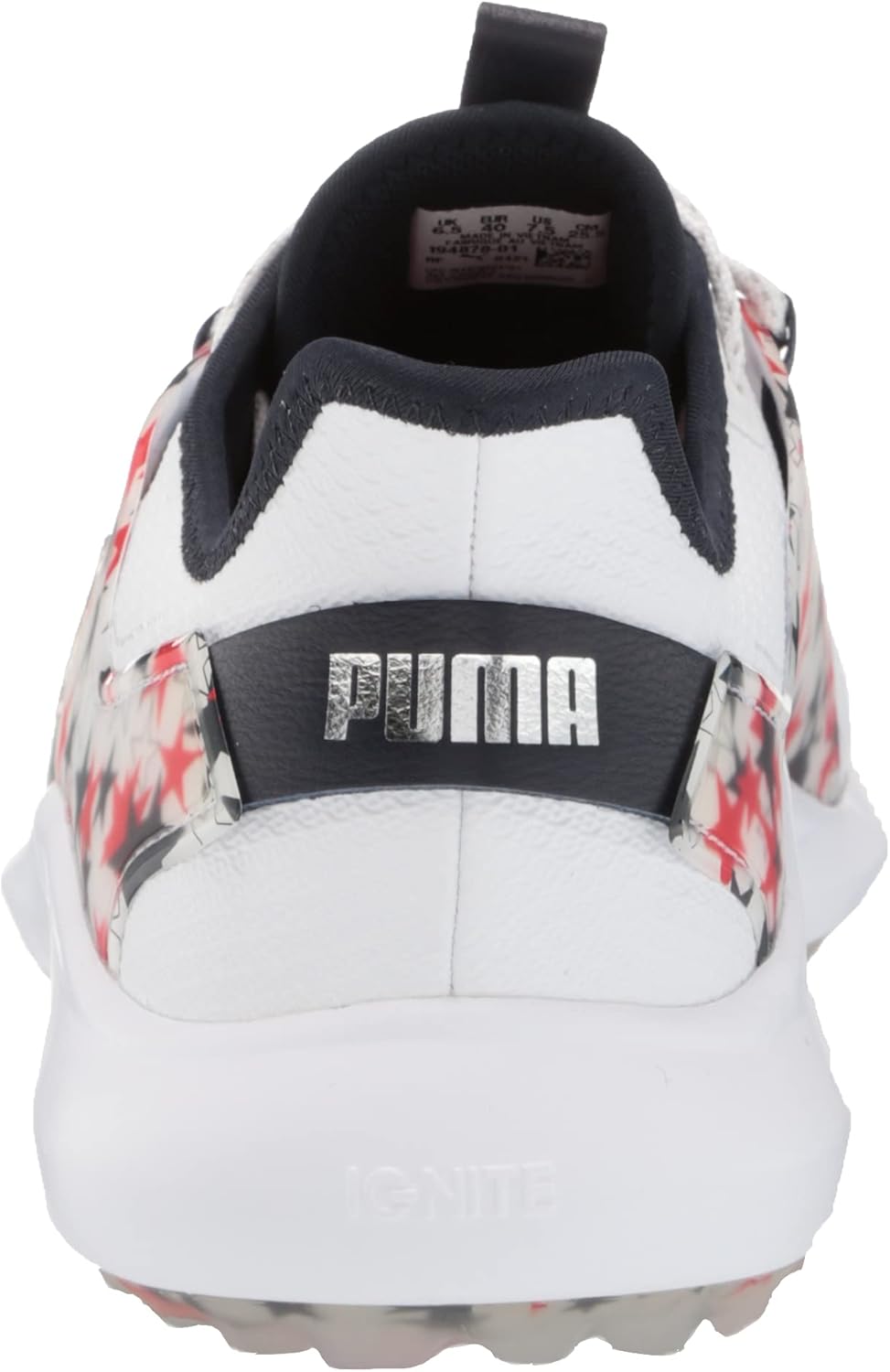 Мужские кроссовки Puma Ignite Fasten8 USA, белый/темно-синий/красный — фото 3