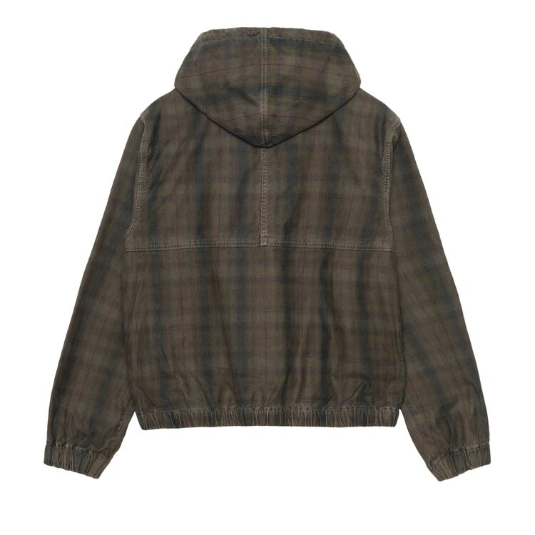 Худи Stussy Unlined Plaid Zip Hoodie, разноцветный — фото 2