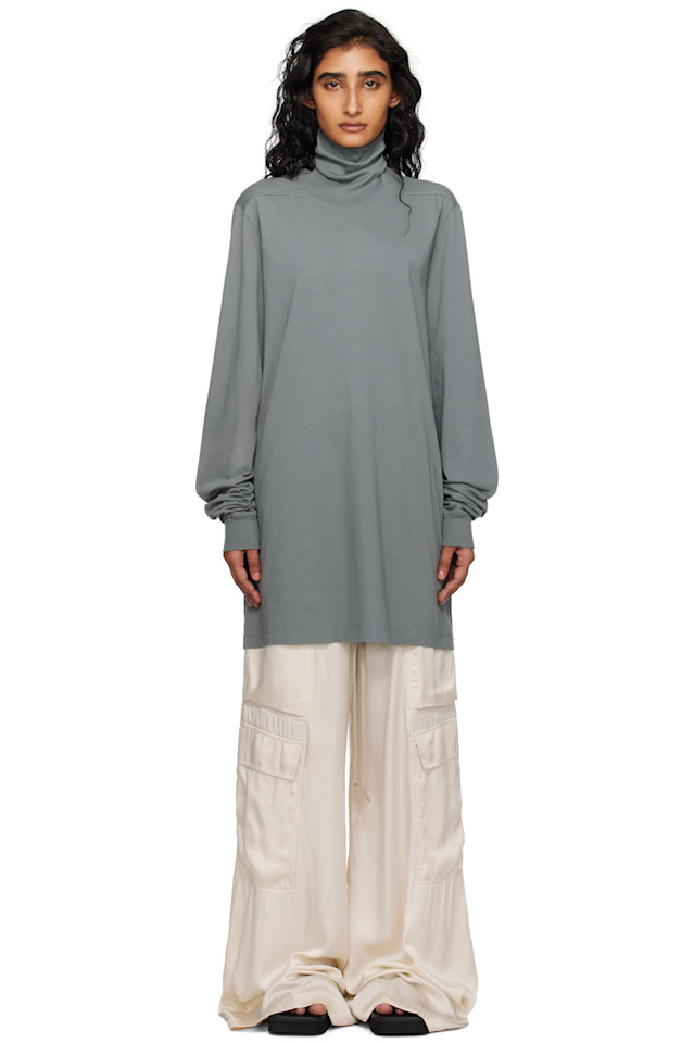 

Rick Owens Серые конкордианы, водолазка для серфинга