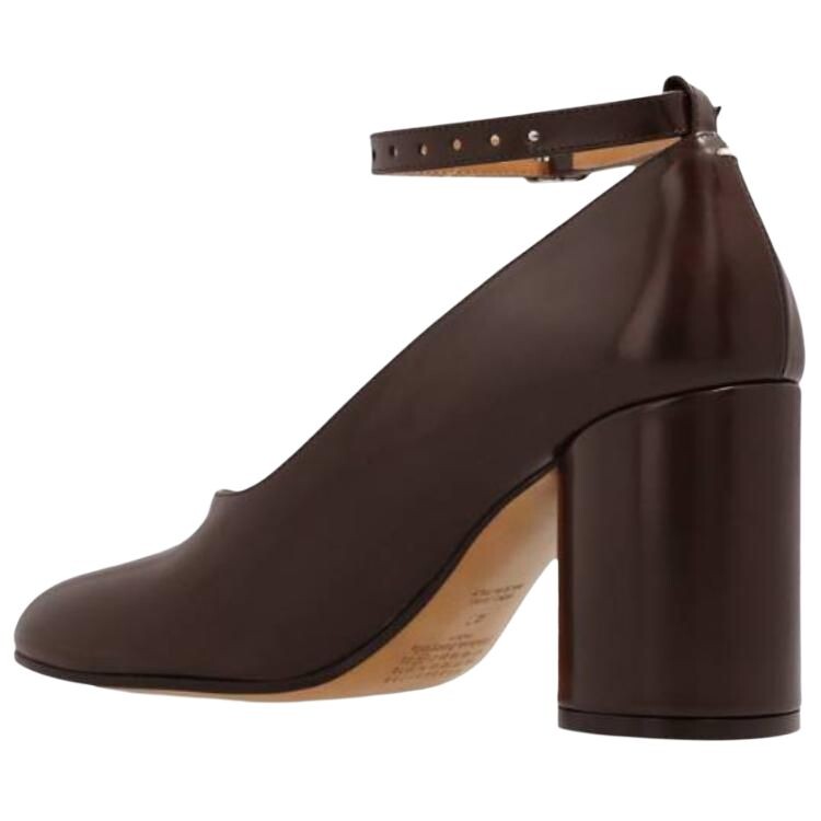 Туфли Tabi High Heels женские коричневые Maison Margiela — фото 4