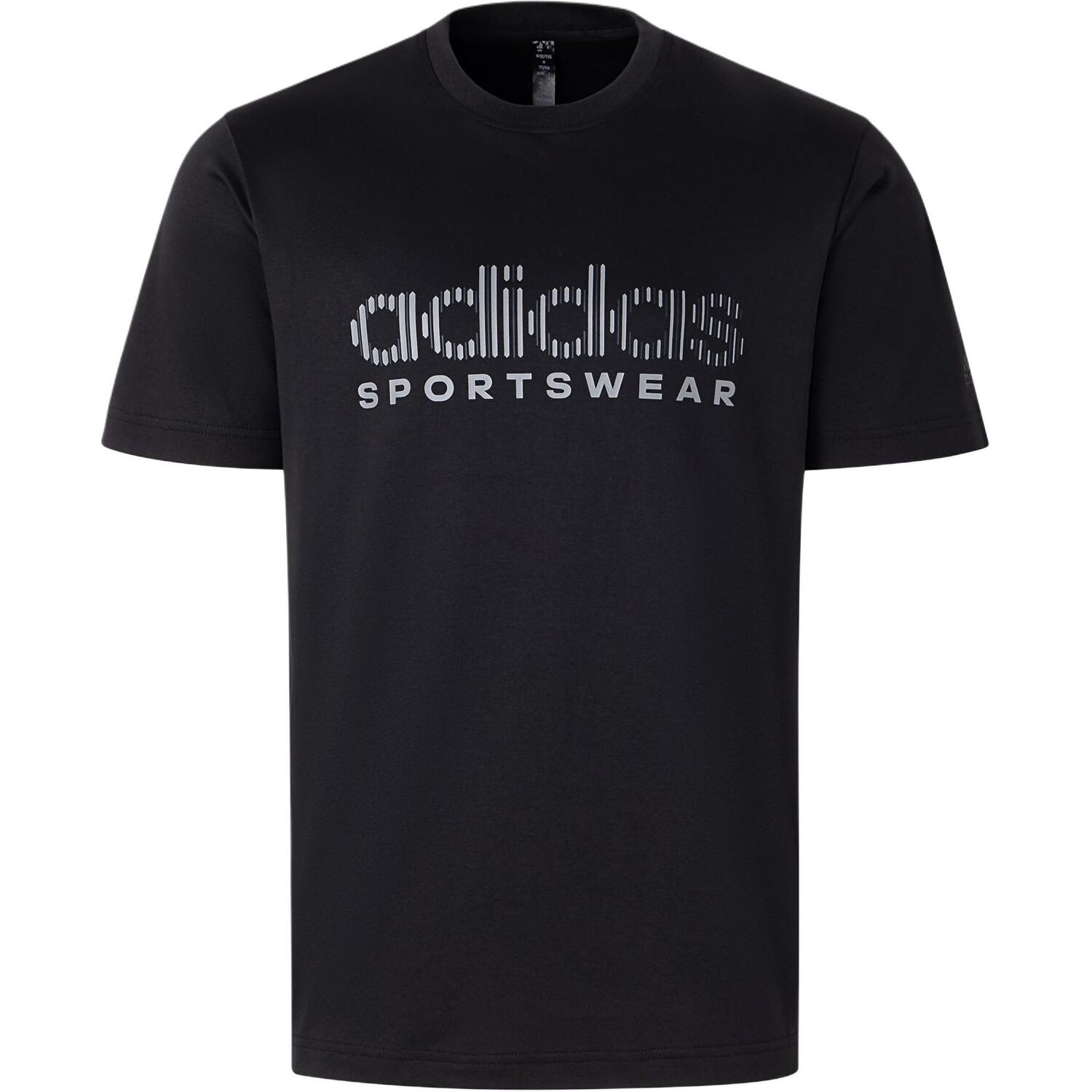 

Футболка мужская черная Adidas, черный