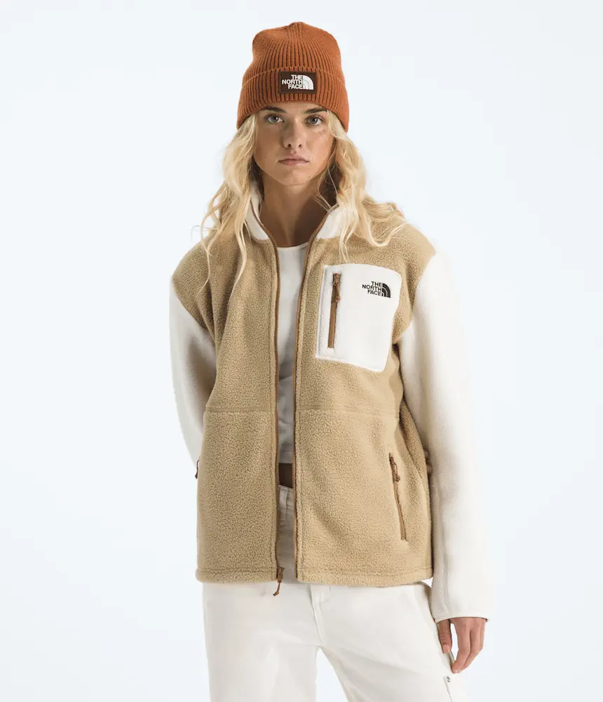 

Юмиори для женщин с застежкой-молнией The North Face, Khaki Stone/White Dune/Utility Brown
