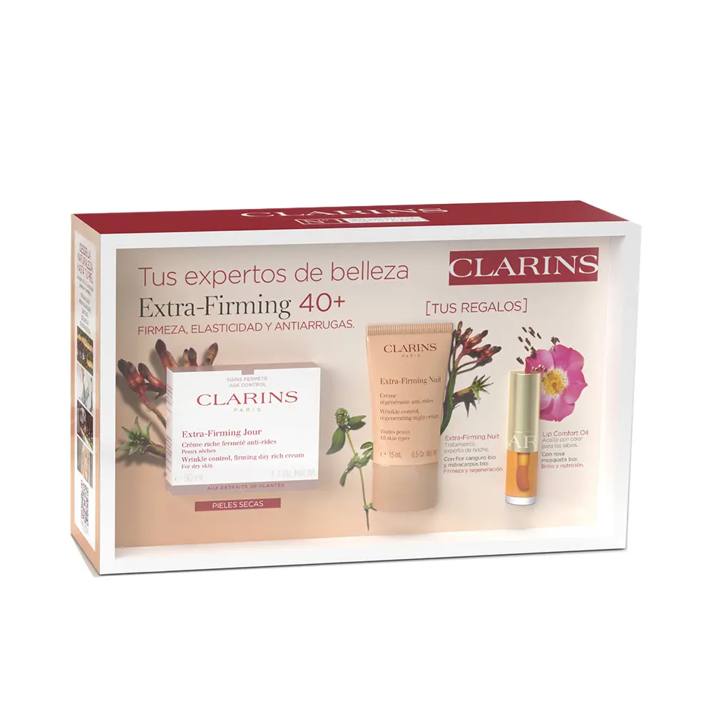 

Крем для лица Crema pieles secas extra firming estuche Clarins, 3 шт.