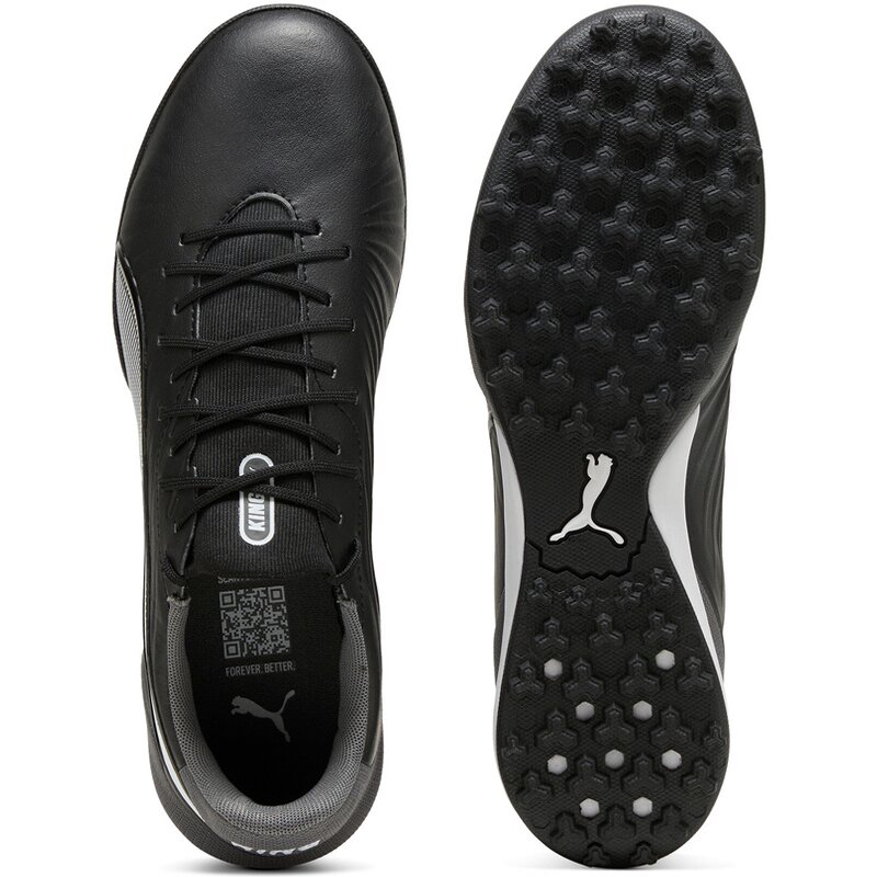 Футбольные бутсы для игры на хард-корте King Match TT Puma, цвет puma black-puma white-cool dark gray — фото 2