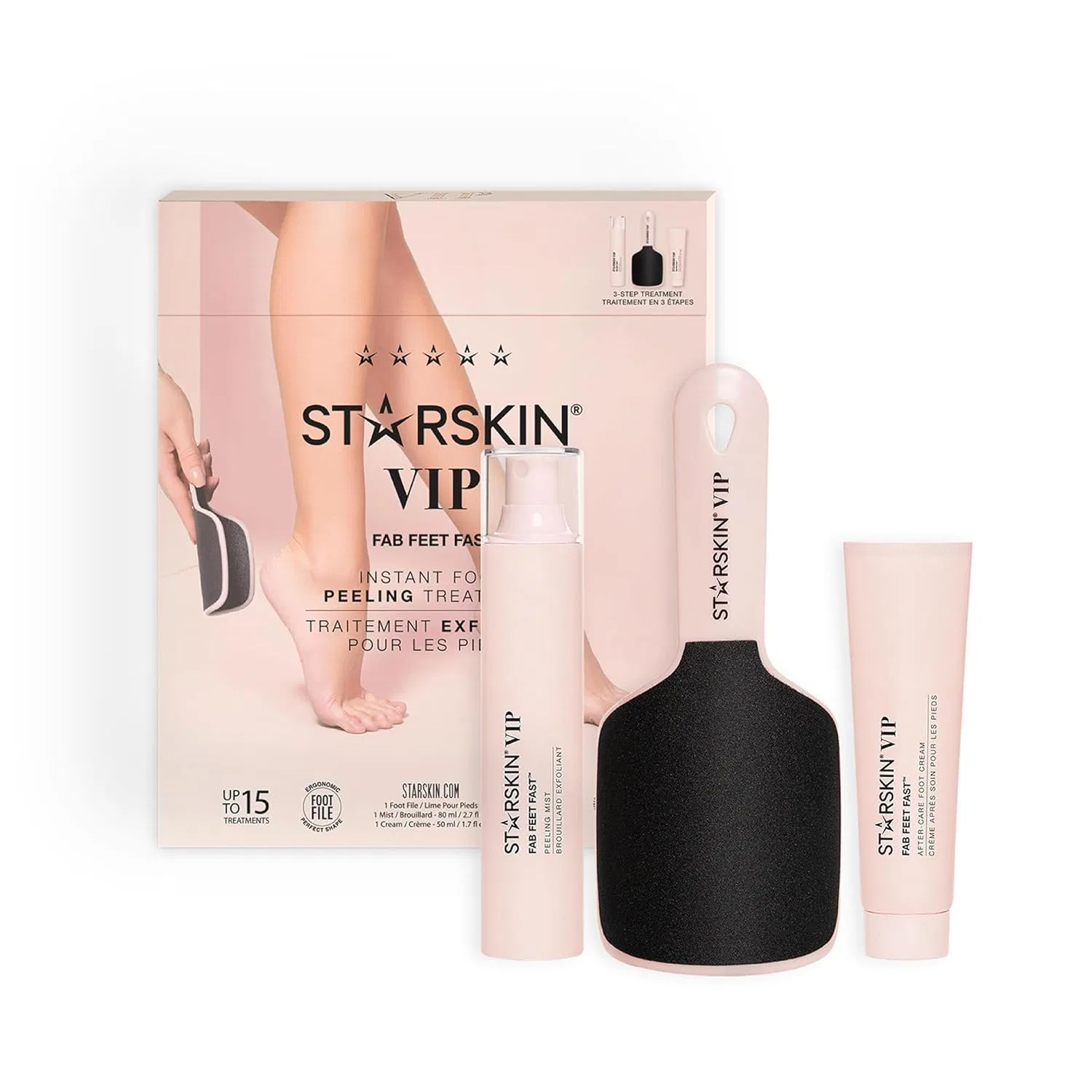 Набор STARSKIN Fab Feet Fast для эксфолиации стоп Starskin