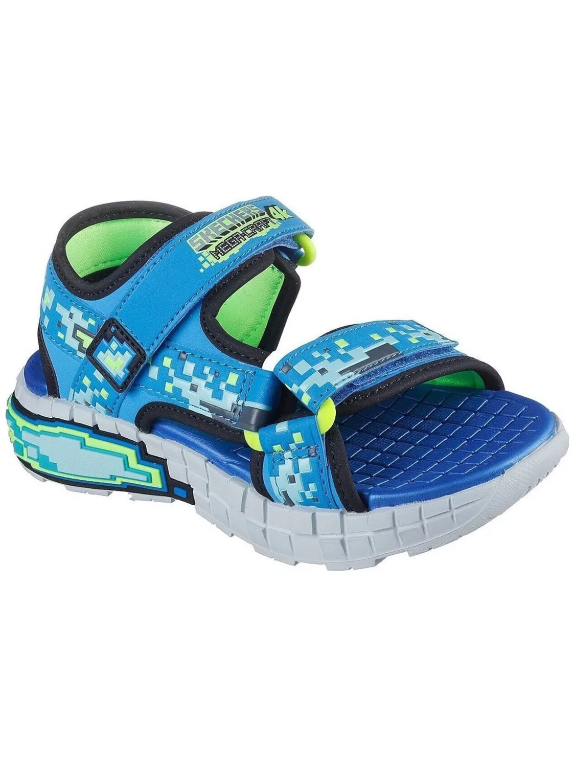 Сандалии SKECHERS Skechers Mega-splash 4k синего цвета