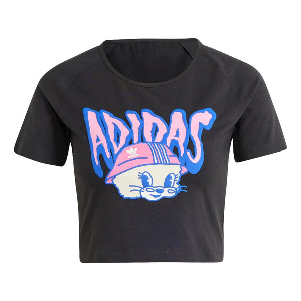 

Футболка оригиналы графические детские Футболка азиатские размеры Adidas, черный