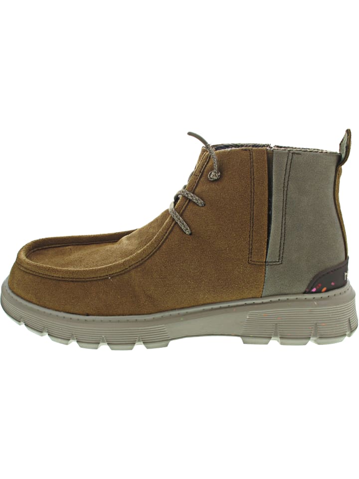 

Hey Dude Эко-ботинки Boris на шнуровке, коричневые