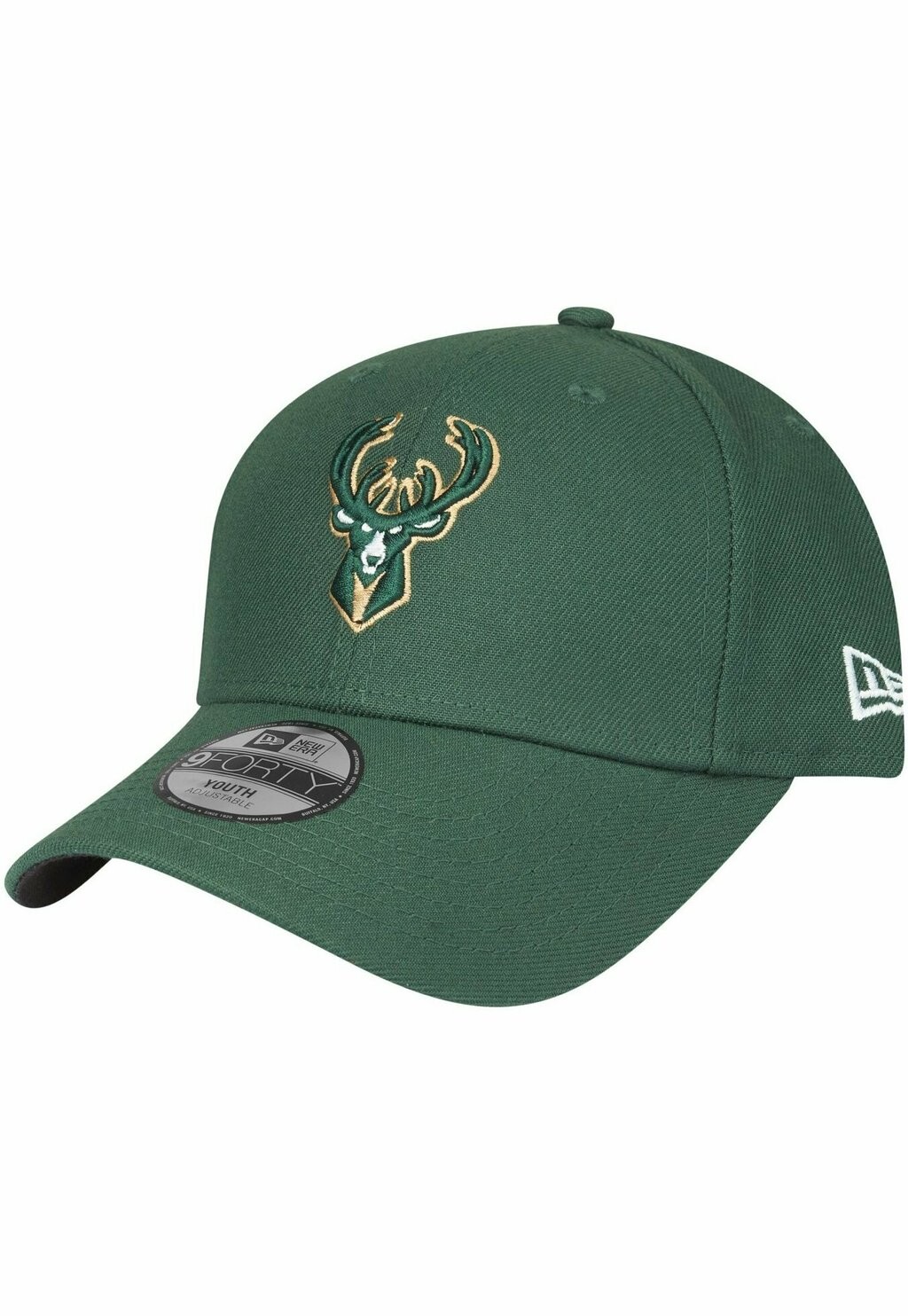 

Бейсболка LEAGUE MLB NBA TEAMS New Era, цвет milwaukee bucks