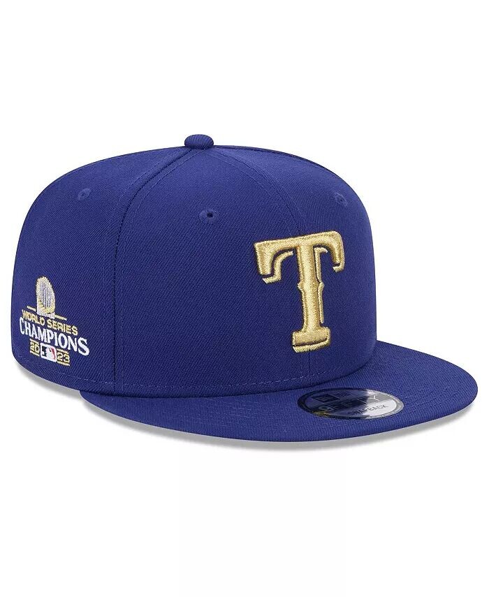 

Мужская кепка Snapback Royal Texas Rangers 2024 Gold Collection 9FIFTY New Era, синий