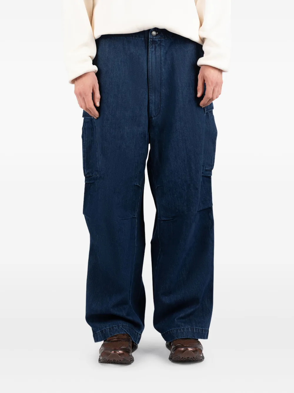 

Джинсы-карго из хлопка Société Anonyme, синий