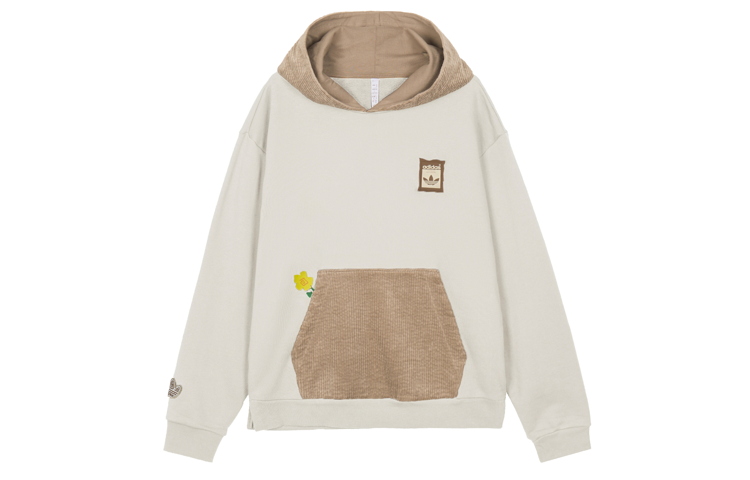 

Adidas Originals Свитшот Melting Sadness X MTSS унисекс прозрачно-коричневая