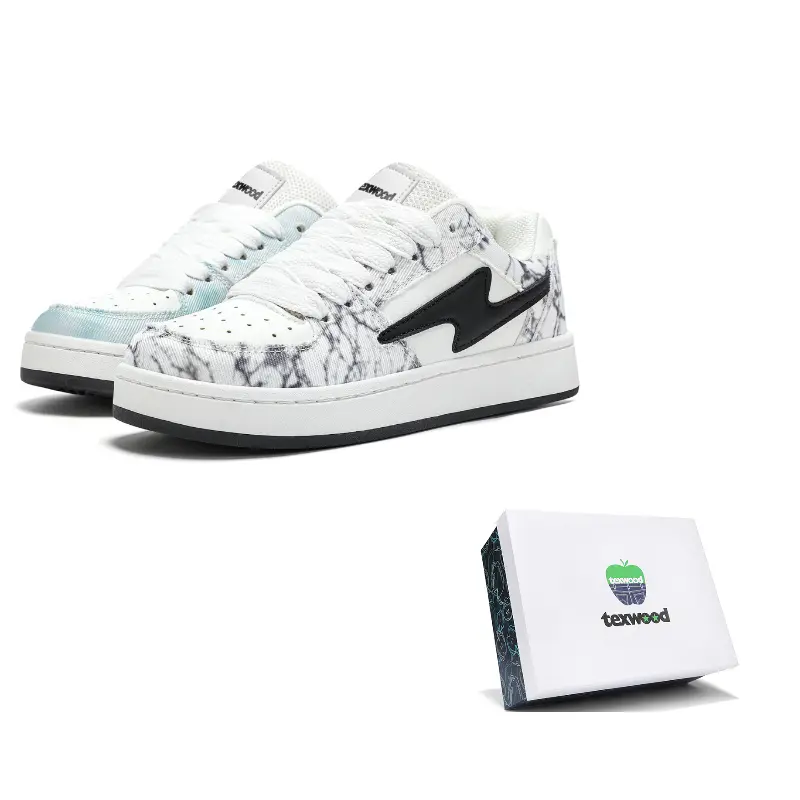 

TEXWOOD Непарные скейтерские кроссовки унисекс Moon+White Black Iridescent, цвет Moon+White Black Iridescent Mismatched