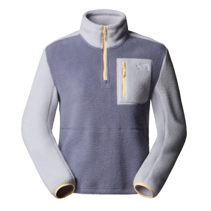 

Женская флисовая толстовка с застежкой-молнией 1/4 The North Face Yumiori - Twilight Galaxy Blue Flax Mineral Salt