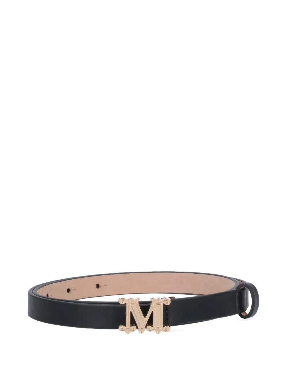 

Кожаный ремень MAX MARA, черный