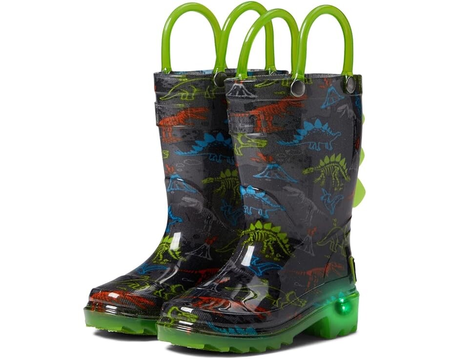 

Ботинки Western Chief Lighted Rain Boots, цвет Dino Lighted