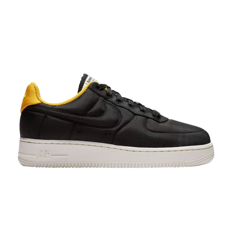 

Кроссовки Nike Wmns Air Force 1 '07 LX 'Black Yellow Ochre', черный