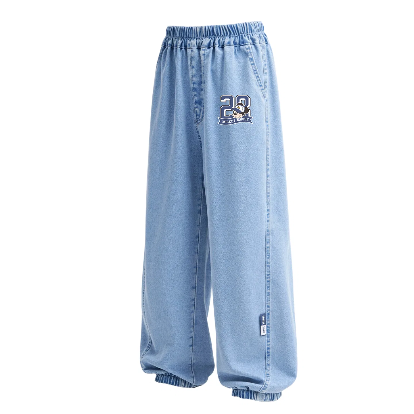 Джинсы детские thin stretch cooling Disney, Disney 28 Mickey Mouse K Denim Light Blue