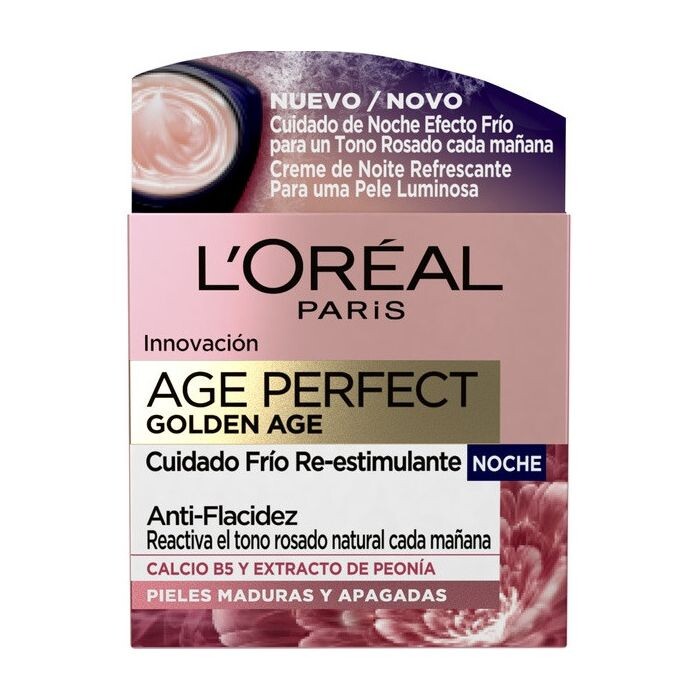 

Ночной крем Age Perfect Golden Age Crema de Noche Cuidado Frío Re-Estimulante L'Oréal París, 50 ml