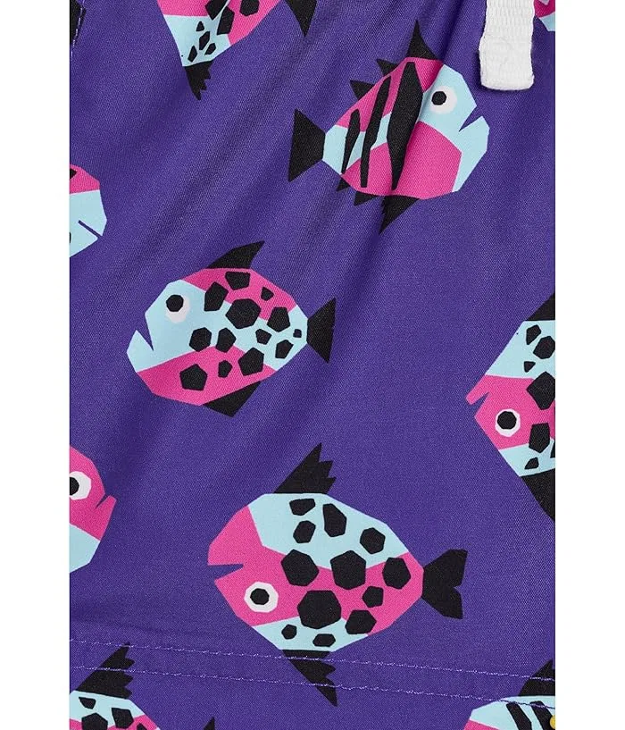 Плавки классические Printed Classic Trunks Hanna Andersson, Fishy Fun — фото 3