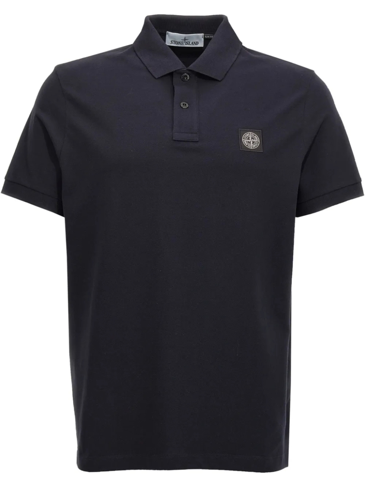 

Футболка-поло с нашивкой в виде компаса Stone Island, синий