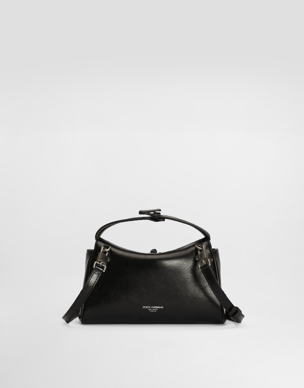 Мини-сумка Vittoria из телячьей кожи DOLCE & GABBANA, черный — фото 4