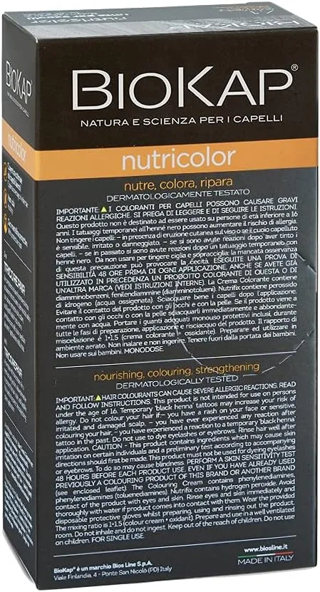 Краска для волос Biokap Nutric 10.0 Biondo Exch Bios Line — фото 2