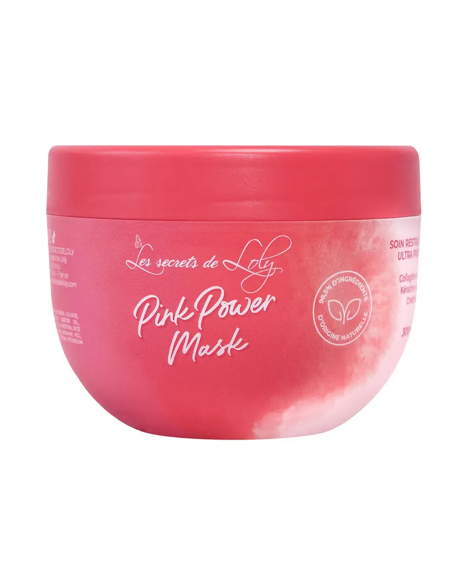 Реконструирующая маска с высоким содержанием белка Pink Power Mask 300 мл Les Secrets De Loly