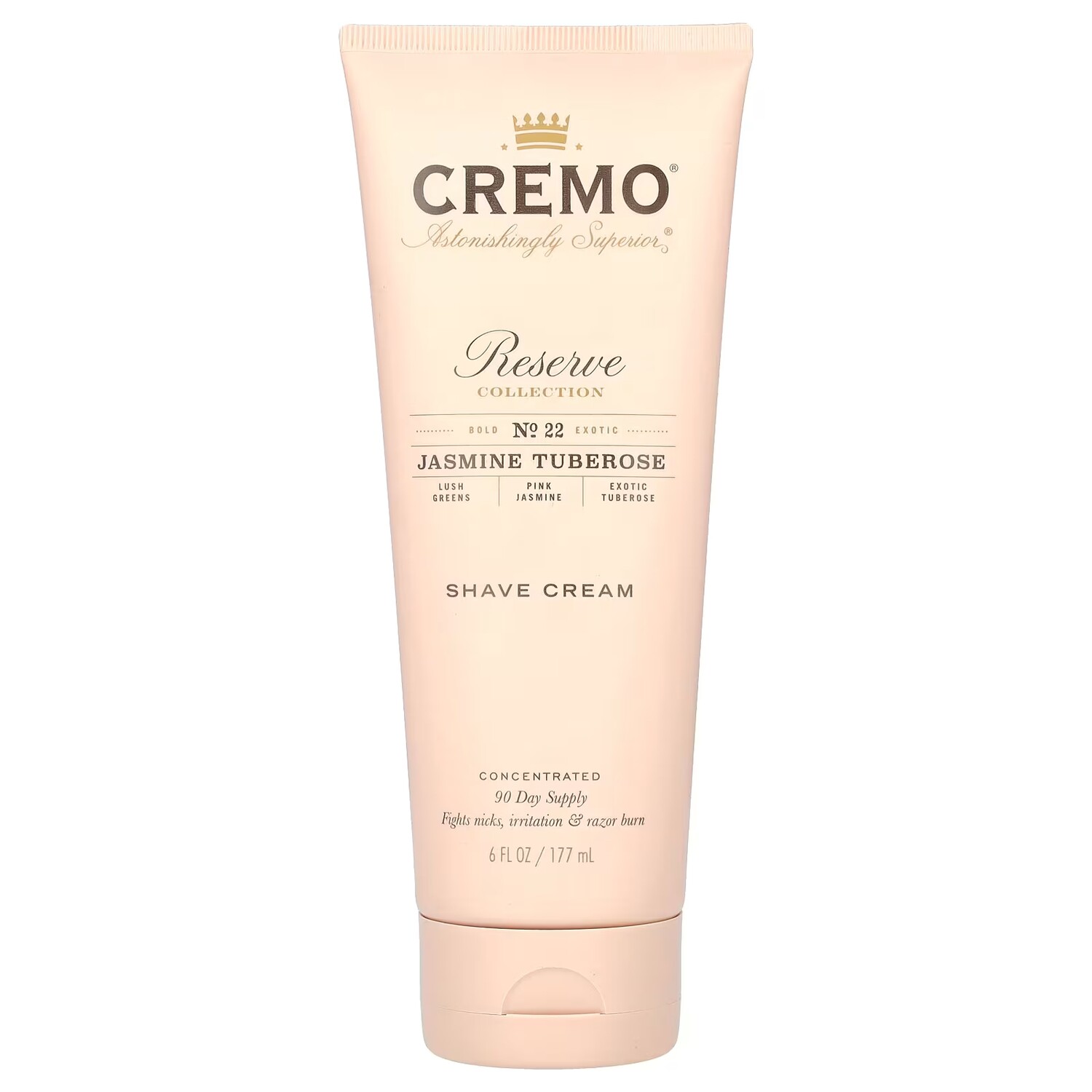 

Крем для бритья Cremo Reserve Collection с жасмином и туберозой, 177 мл