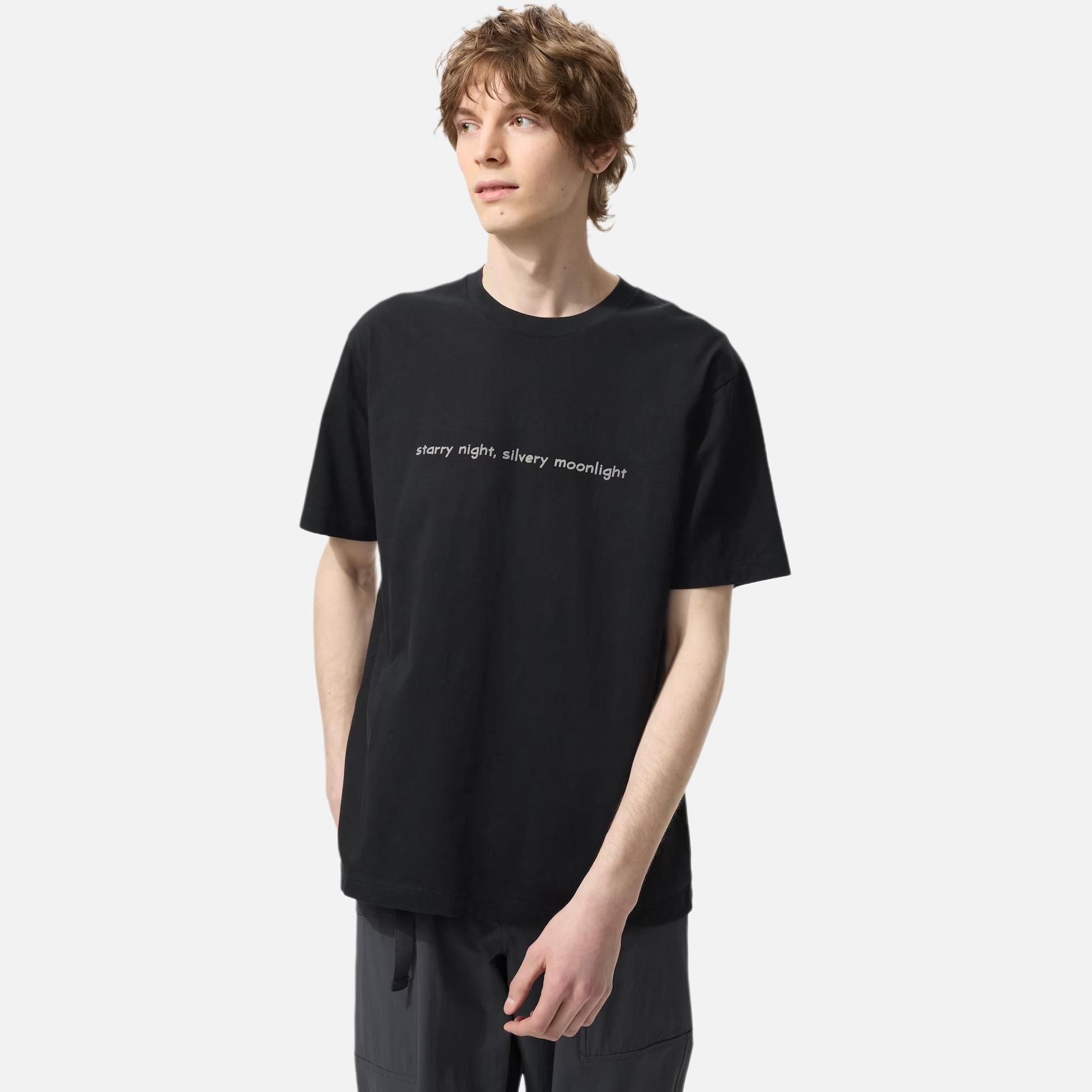 UNIQLO Футболка Pokémon Collaboration SS25 мужская Black — фото 4