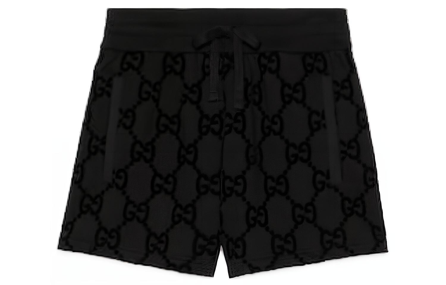 

Повседневные шорты женские черные Gucci