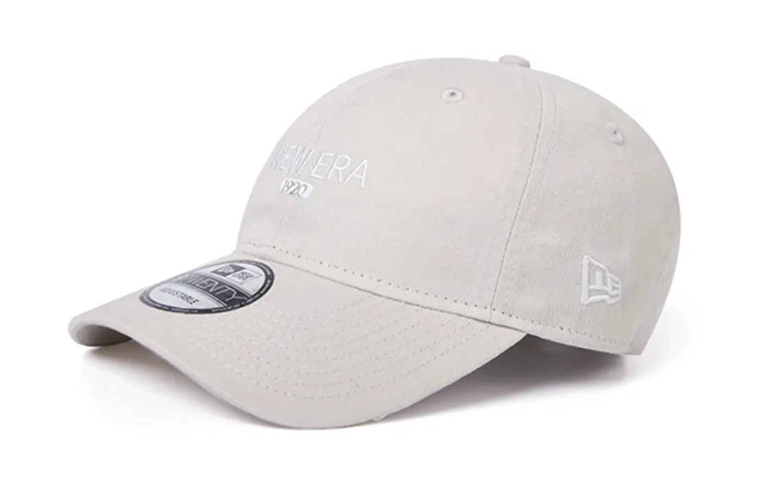 

New Era Хлопковая бейсболка унисекс серая, Gray