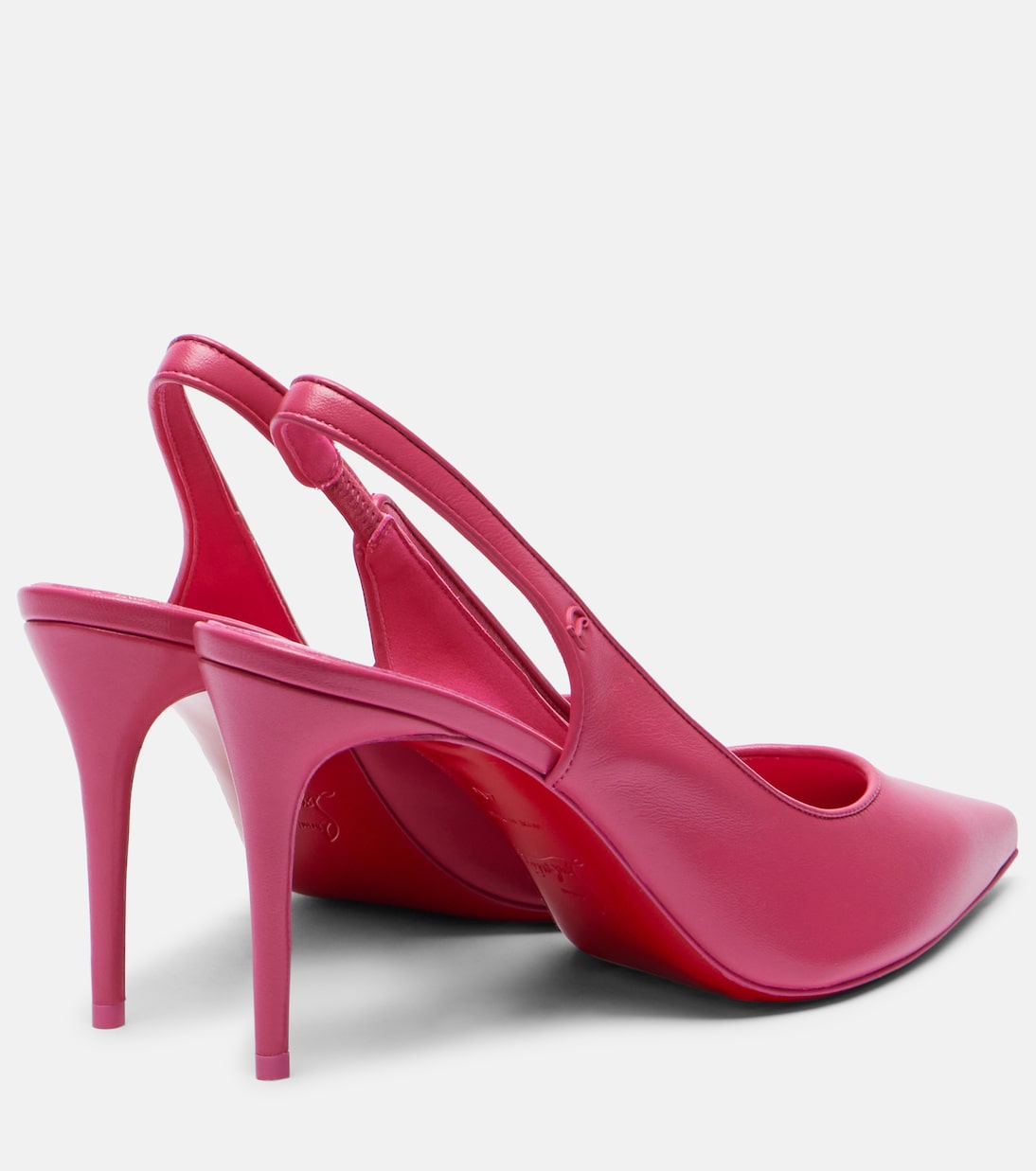 Спортивные туфли Sporty Kate 85 на ремешке из кожи Christian Louboutin, Pinup/Lin Pinup — фото 2