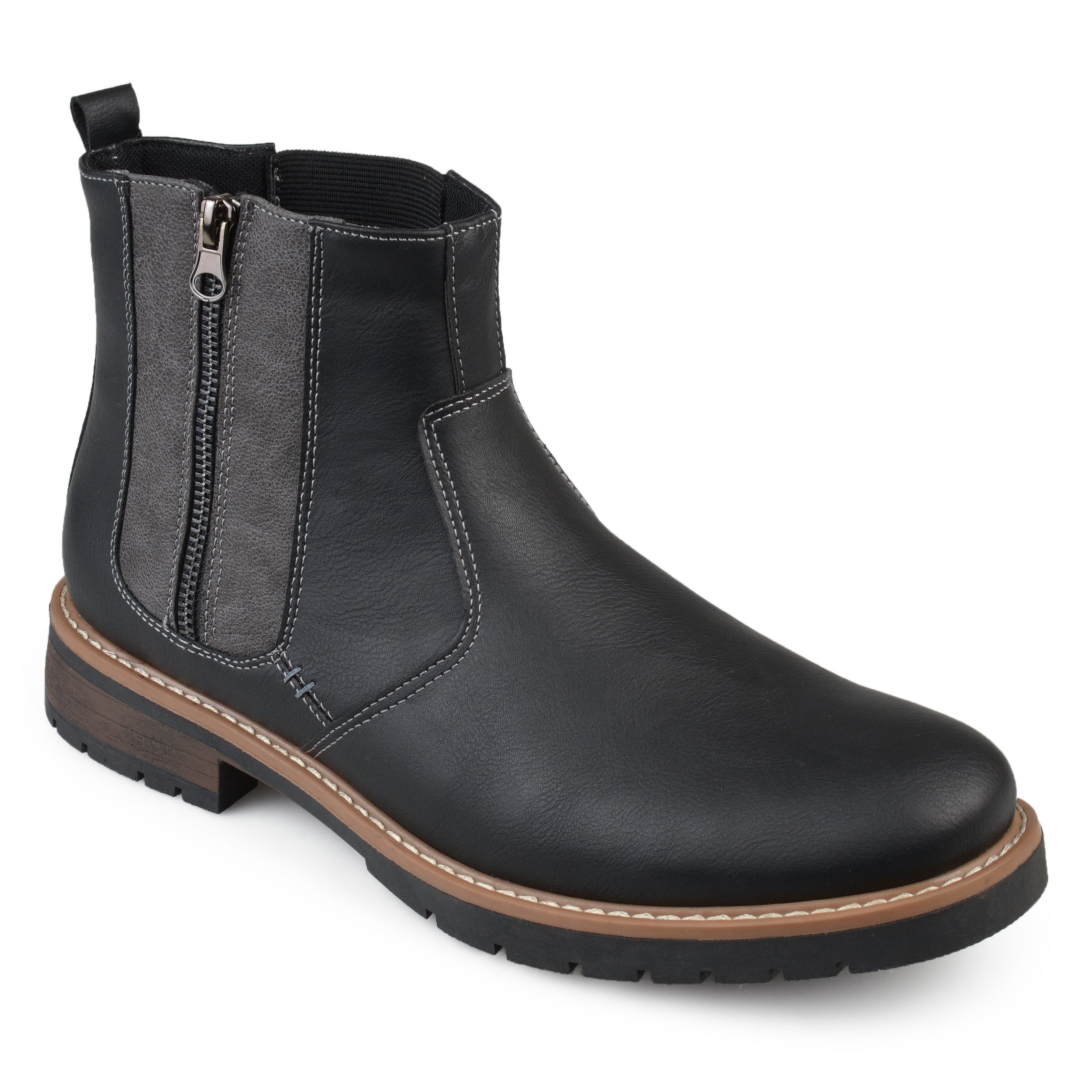 

Vance Co. Мужские ботинки Pratt Wide-width Ankle Boot, черный