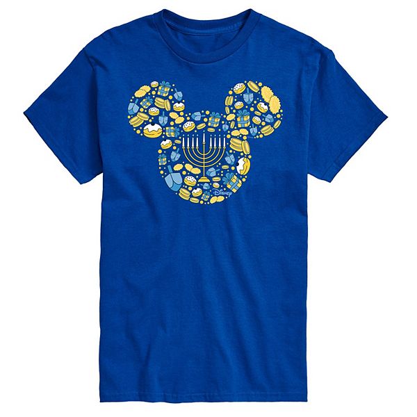 

Футболка Mickey Mouse Big & Tall Hanukkah Disney, Blue