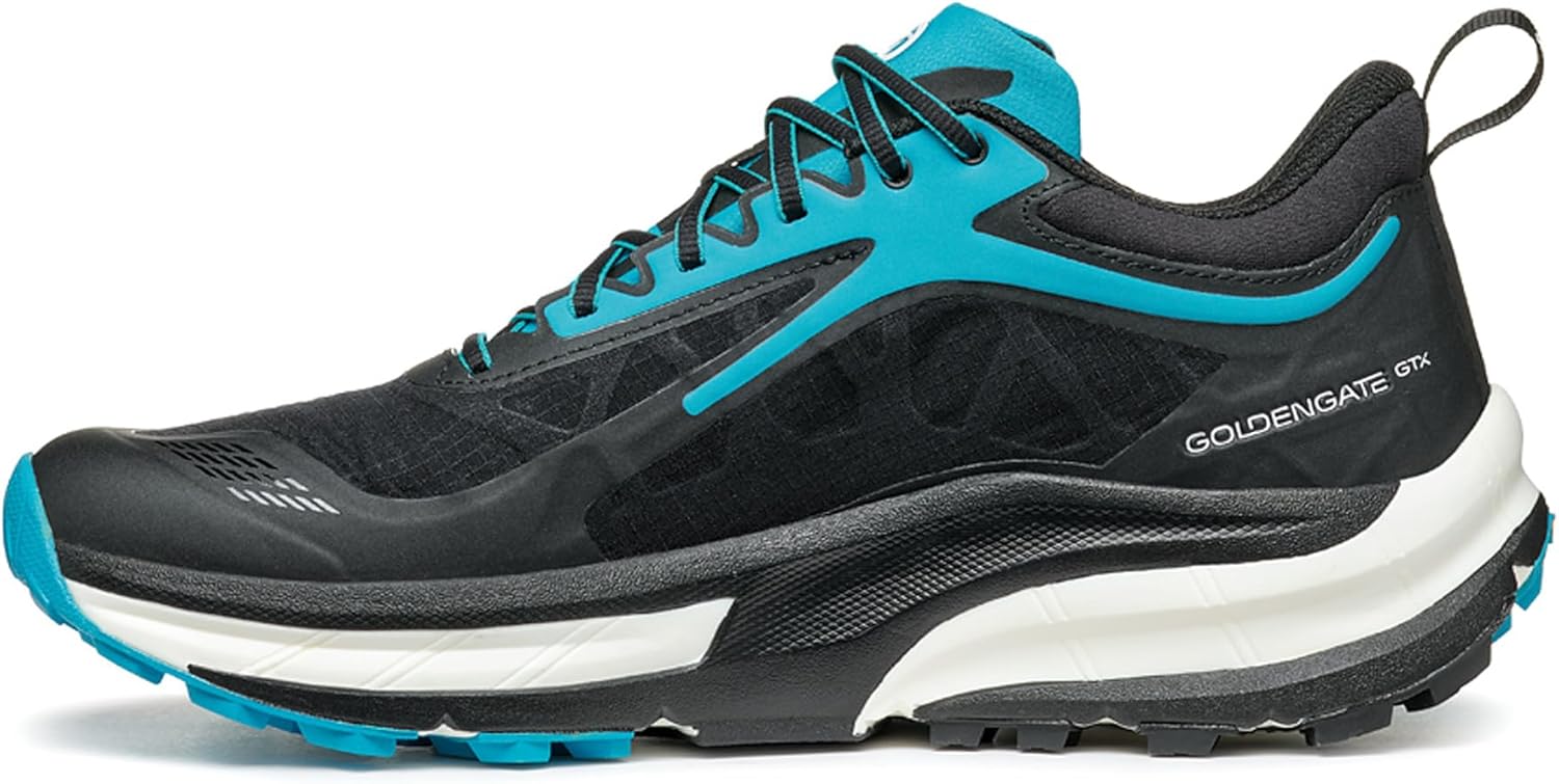 Мужские треккинговые кроссовки Scarpa Golden Gate ATR GTX с водонепроницаемой мембраной Gore-Tex для трейлового бега и походов, черный — фото 3