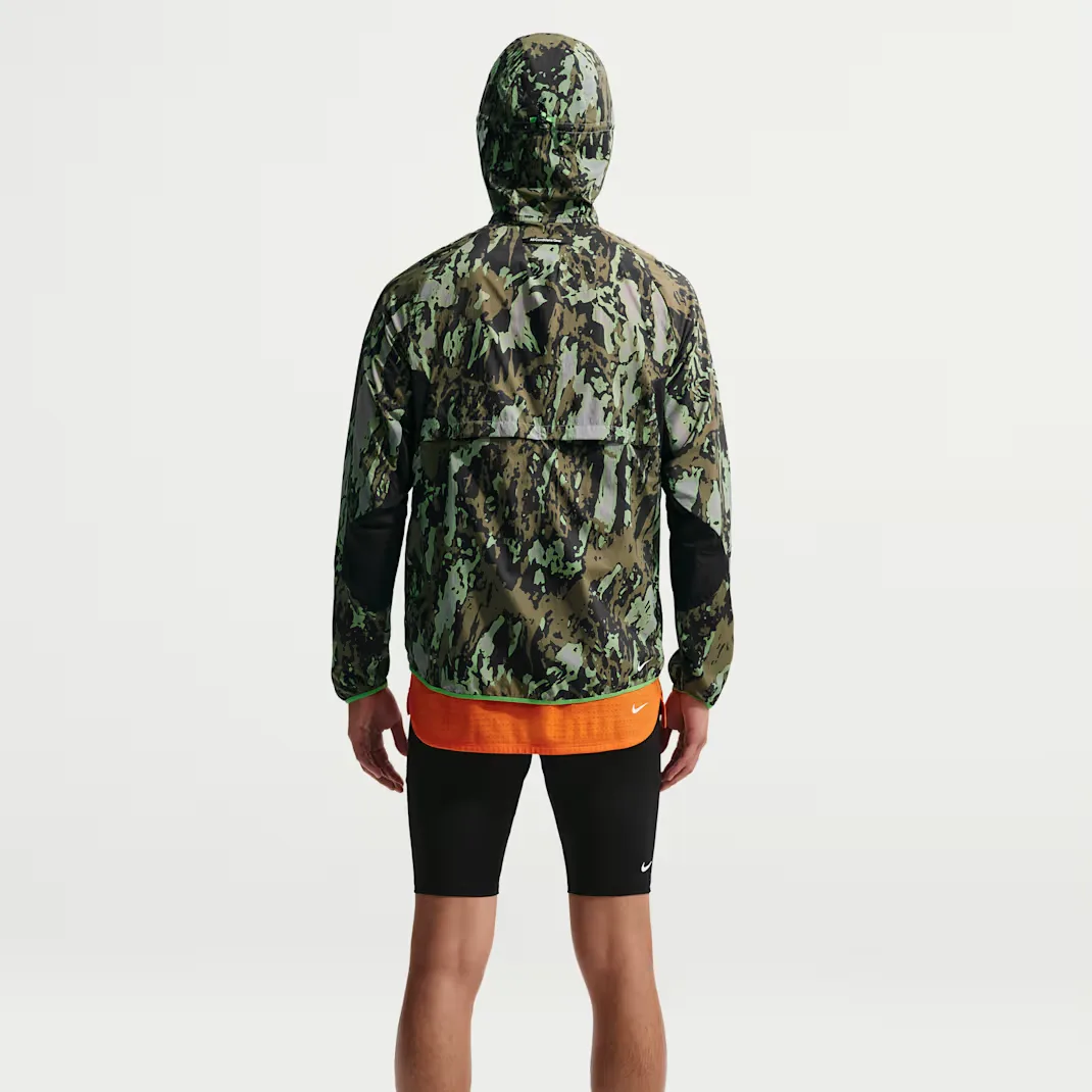 Куртка для бега ACG FW25 мужская Nike, Preppy Gray/Black/Mid Green/Peak White — фото 3