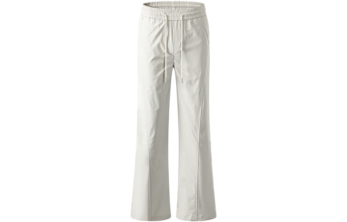 

Повседневные брюки Unisex Moderate Straight Fit ZIAREL, серый белый