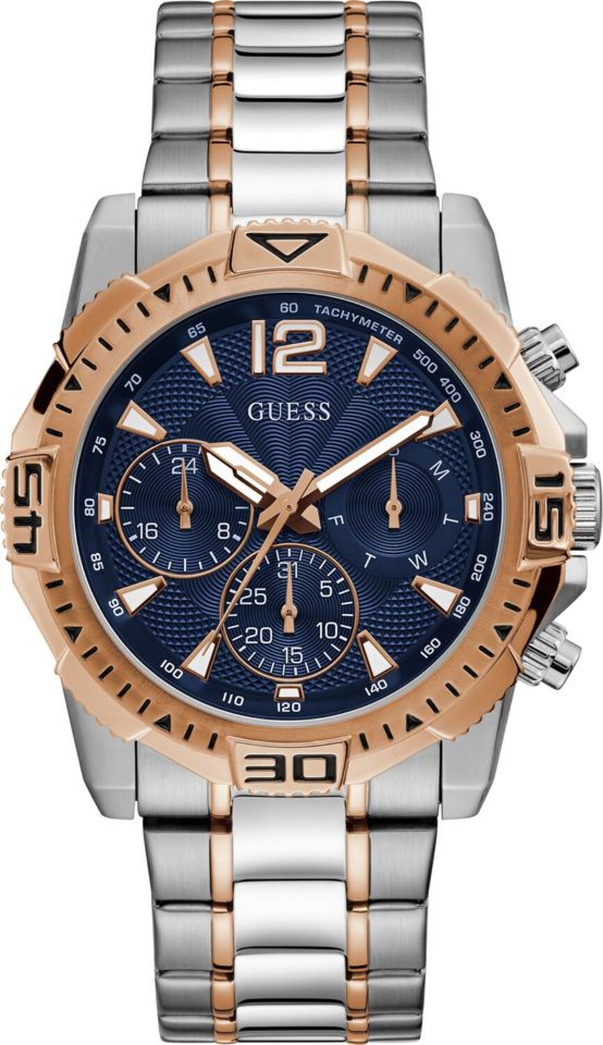 

GUESS Часы аналоговые 'Commander, GW0056G5' в серебристом цвете