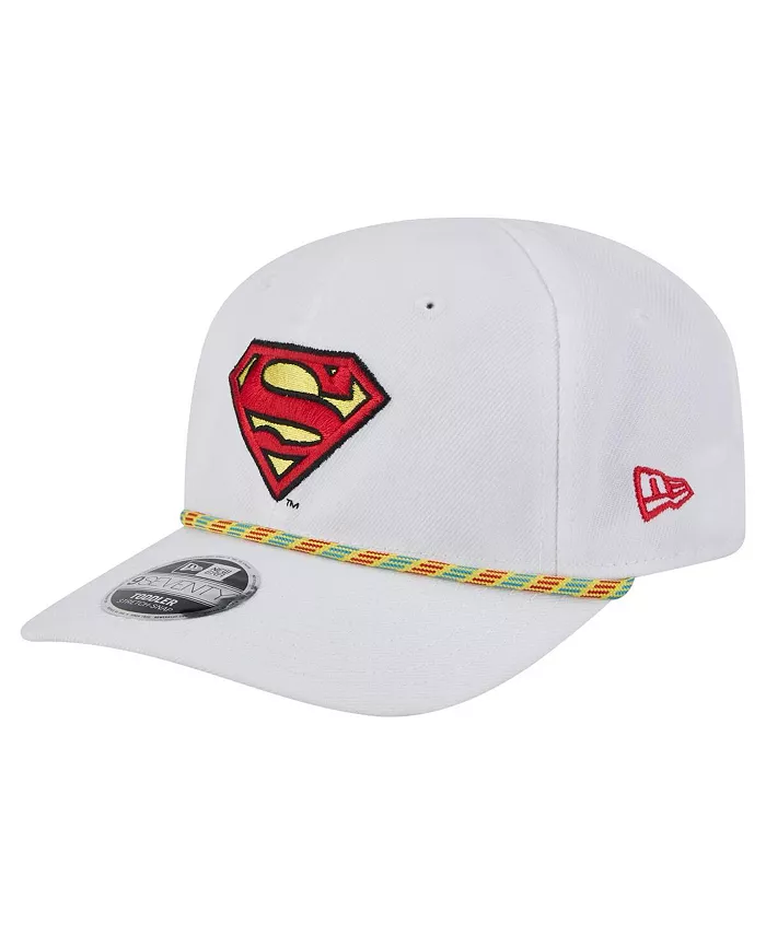 

Белая шапка-кнопка Superman Multi Rope 9SEVENTY для мальчиков и девочек New Era