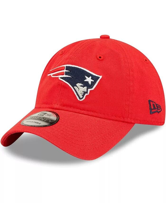 

Мужская красная регулируемая кепка New England Patriots Icon Logo Core Classic 2.0 9TWENTY New Era, красный