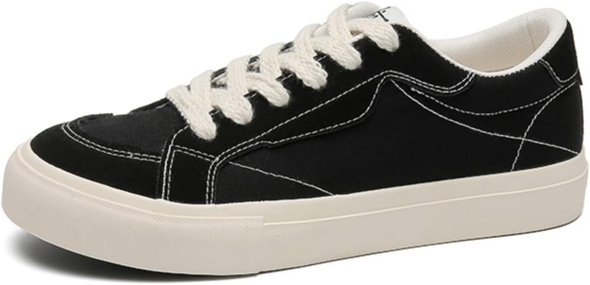 

Мужские удобные повседневные кроссовки для скейтбординга и прогулок, модная мужская спортивная обувь, подходит для ходьбы, тенниса, бега и других видов спорта, стильная и универсальная Aokisx, черный