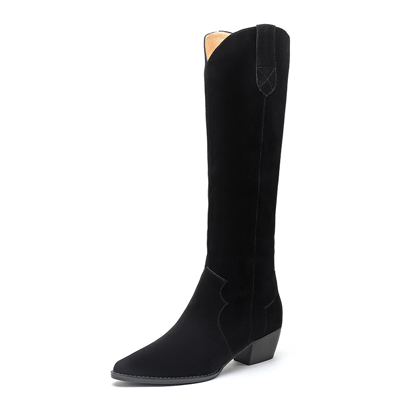 

Сапоги женские Tataya, цвет Black Fleece-Lined