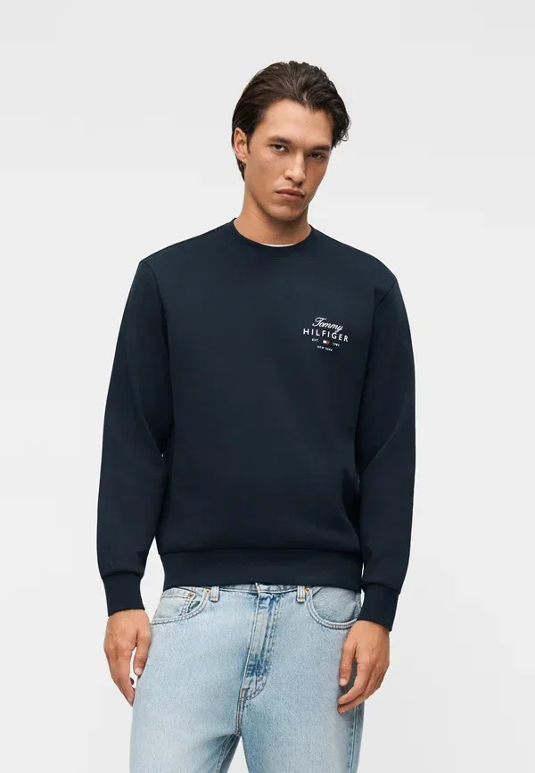 Толстовка Tommy Hilfiger Script Stack Brand Love, пустынное небо
