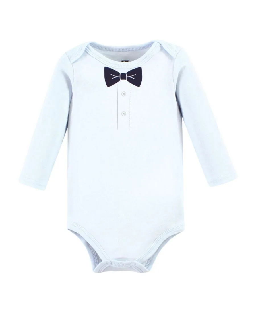 Хлопковые боди с длинными рукавами, комплект из 3 штук Hudson Baby, Hola Ladies 3-Pack — фото 3