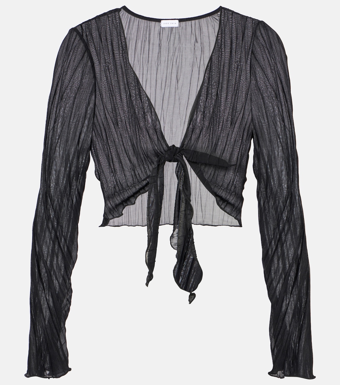 

Укороченный топ Dania Jade Swim, черный