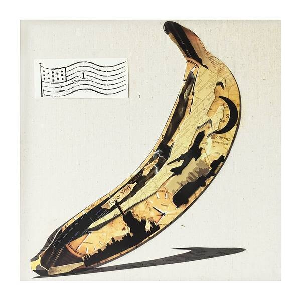 

Картина Kayoom Banana, желтый