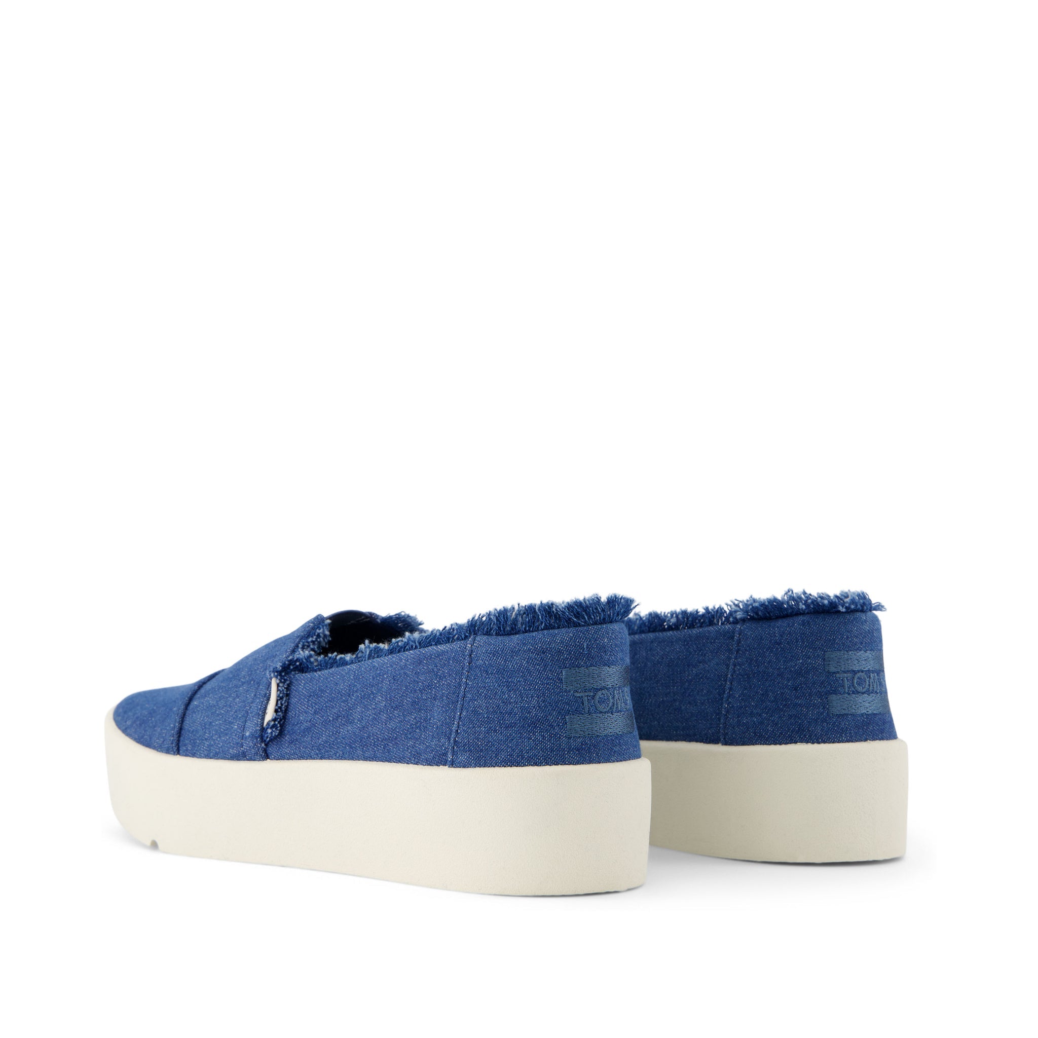 Кроссовки Verona Slate Blue Denim Slip On TOMS Shoes — фото 3