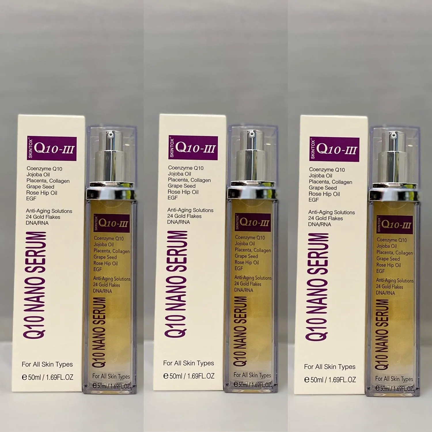 Сыворотка Angelina Q10-Ⅱanti-Aging Solution — Антивозрастная -III Nano Serum, x, 50 мл